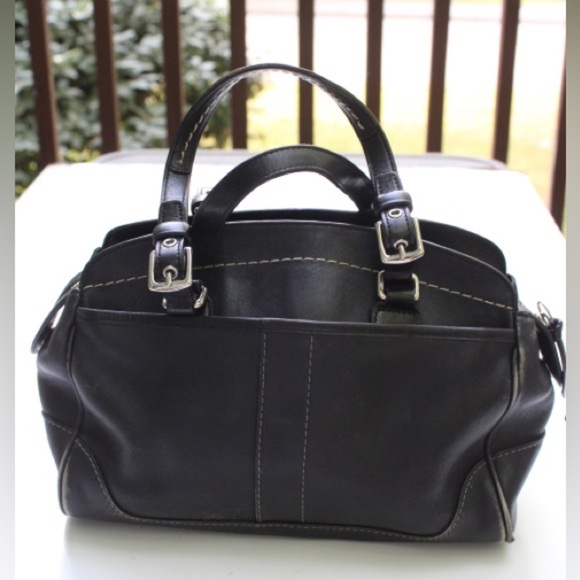 Vintage Coach tassel satchel bag - Picture 3 of 15